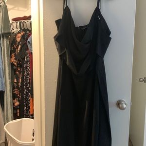 City chic black dress